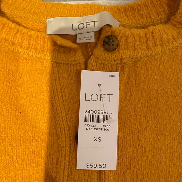 Yellow/orange cardigan - Picture 7 of 7